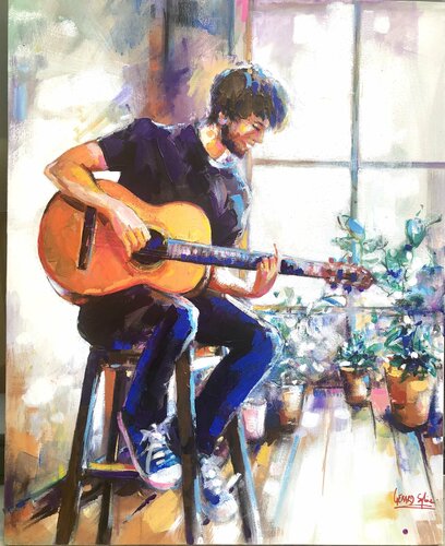 Son & lumière de Sylvie Gérard, Pintura a la venta en Singulart