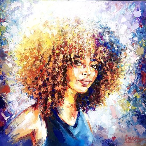 La vie en couleurs von Sylvie Gérard, Malerei kaufen auf Singulart