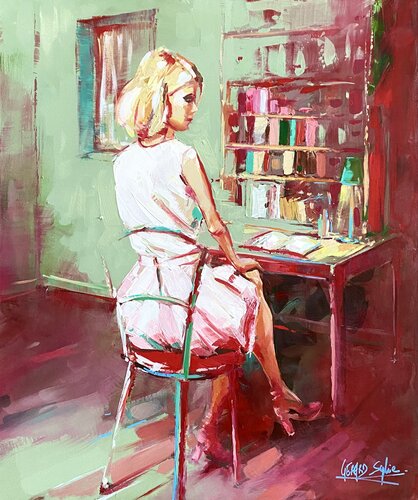 Poésie von Sylvie Gérard, Malerei kaufen auf Singulart