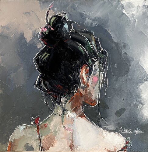 Petit cœur par Sylvie Gérard, Peinture en vente sur Singulart