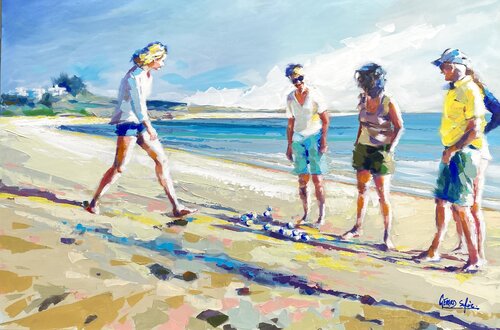 On l’a de combien ? von Sylvie Gérard, Malerei kaufen auf Singulart