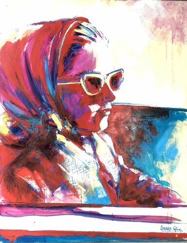 Au gré du vent von Sylvie Gérard, Malerei kaufen auf Singulart