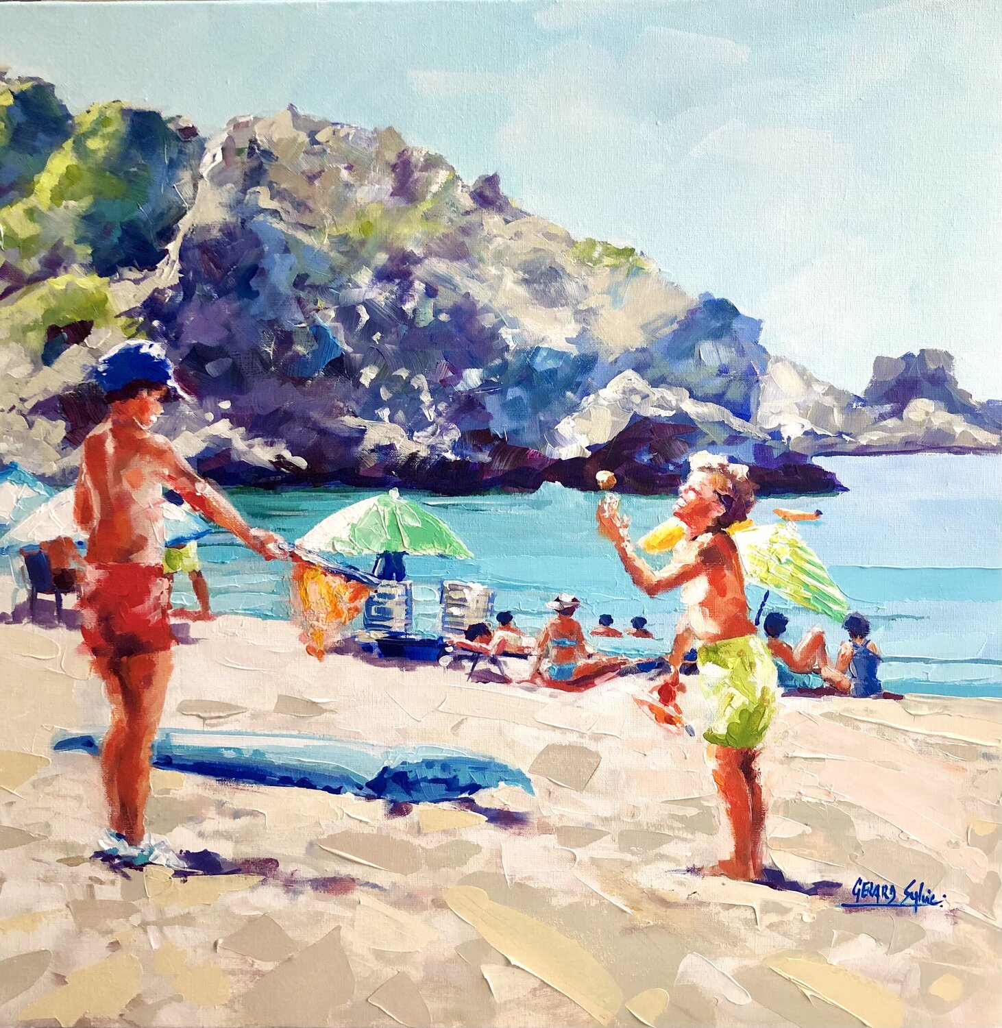 Jeux de plage Sylvie Gérard