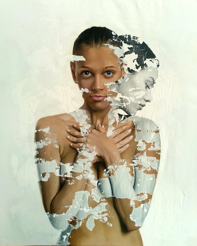 Angelus van Raúl Lara, Schilderij te koop op Singulart