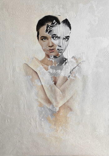 Dualitas III di Raúl Lara, Pittura in vendita su Singulart