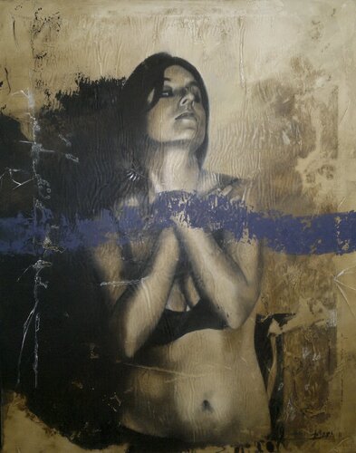 pose 2 di Raúl Lara, Pittura in vendita su Singulart