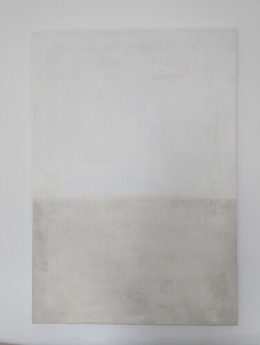 Horizonte Blanco van Raúl Lara, Schilderij te koop op Singulart