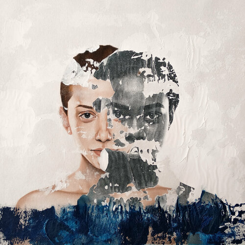 Faces Serie 5 van Raúl Lara, Schilderij te koop op Singulart