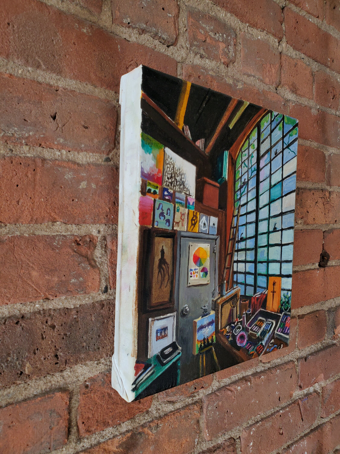 Studio Summer of 21 by Shelton Walsmith (2021) : Painting Oil on Wood -  SINGULART