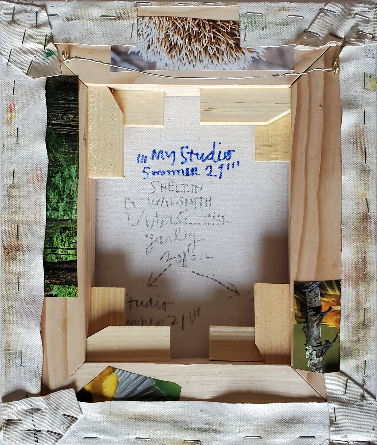 Studio Summer of 21 by Shelton Walsmith (2021) : Painting Oil on Wood -  SINGULART