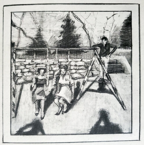 Swingers von Shelton Walsmith, Zeichnungen kaufen auf Singulart