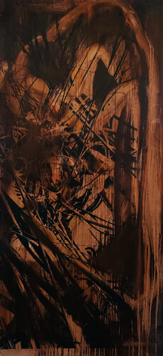 Hugo Escher Departs Penn Station von Shelton Walsmith, Malerei kaufen auf Singulart