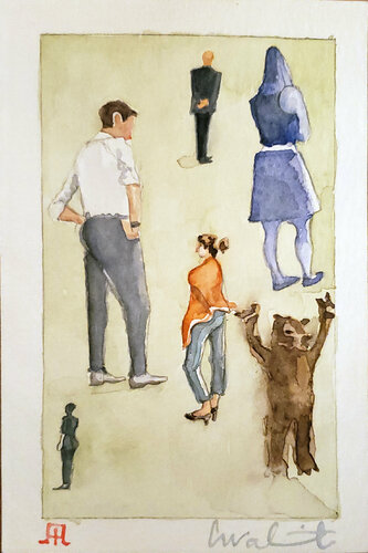 6 Fig. Study di Shelton Walsmith, Opera su carta in vendita su Singulart