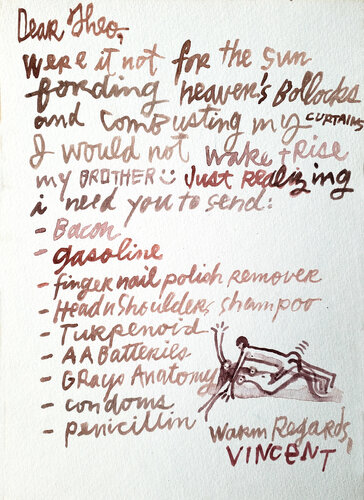 Dear Theo von Shelton Walsmith, Werk auf Papier kaufen auf Singulart