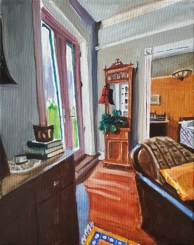 Landlord's Interior van Shelton Walsmith, Schilderij te koop op Singulart