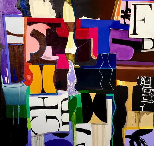 Go Forage George van Shelton Walsmith, Schilderij te koop op Singulart