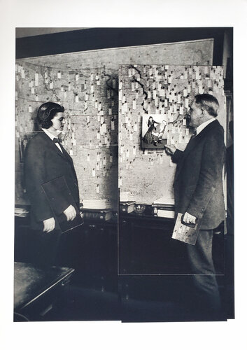 Meteorologists Meeting di Shelton Walsmith, Opera su carta in vendita su Singulart