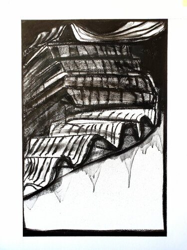 Collapsing and Writhing Away von Shelton Walsmith, Zeichnungen kaufen auf Singulart