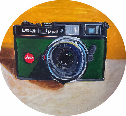 Leica MP4 tondo von Shelton Walsmith, Malerei kaufen auf Singulart