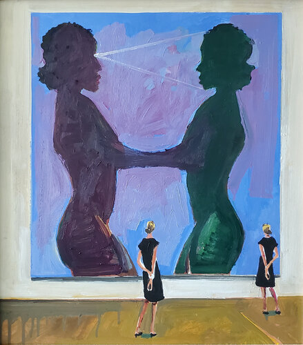 The Gaze and Where We Fixed it von Shelton Walsmith, Malerei kaufen auf Singulart