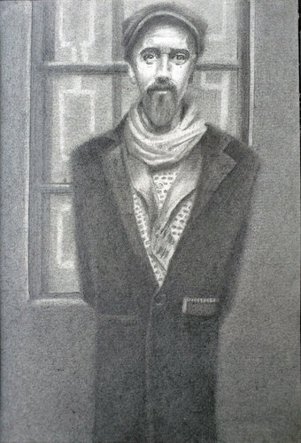 He Always Carried a Notebook di Shelton Walsmith, Disegno in vendita su Singulart