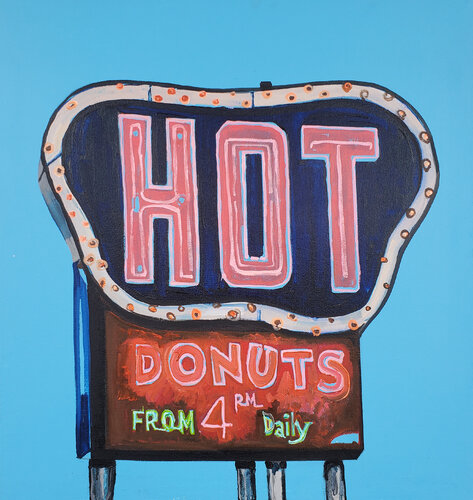 American Dream no.3 Fresh Baked van Shelton Walsmith, Schilderij te koop op Singulart