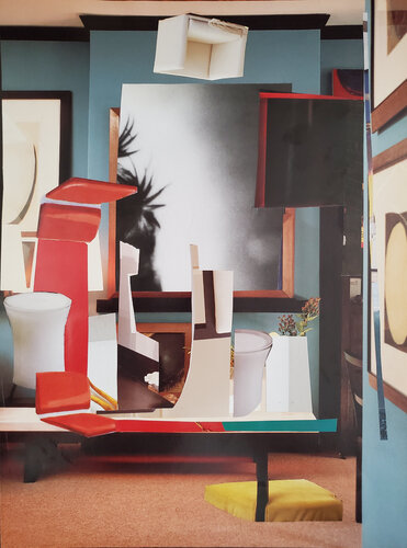 InteriorWith Hairshirt Mirror von Shelton Walsmith, Werk auf Papier kaufen auf Singulart
