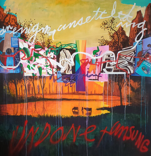 Unsettling Sunset di Shelton Walsmith, Pittura in vendita su Singulart