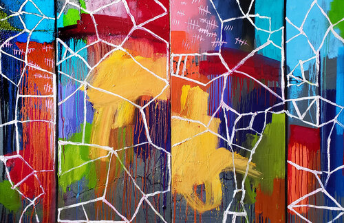 Formerly Perambulati Diptych von Shelton Walsmith, Malerei kaufen auf Singulart