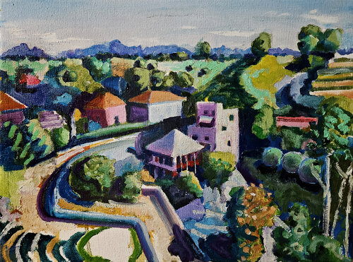 Architectural Landscape no.2 von Shelton Walsmith, Malerei kaufen auf Singulart