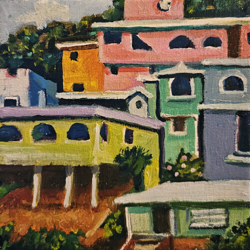 Architectural Landscape no.3 von Shelton Walsmith, Malerei kaufen auf Singulart