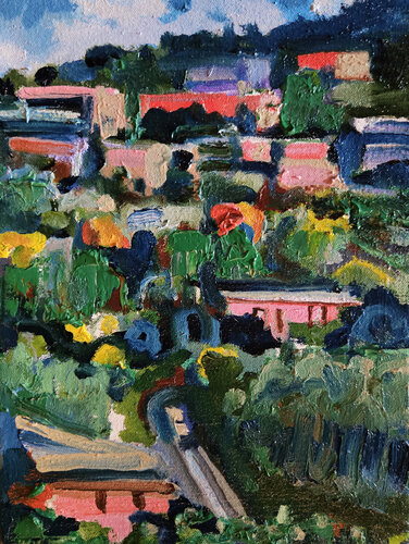Architectural Landscape no.4 von Shelton Walsmith, Malerei kaufen auf Singulart