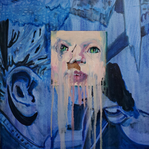 Baby's Got The Blues von Shelton Walsmith, Malerei kaufen auf Singulart