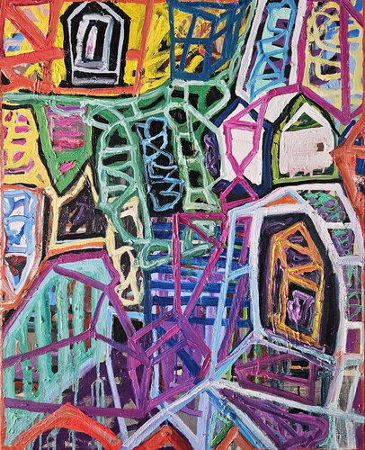Say a Prayer for You and Me Say a Prayer for AI van Shelton Walsmith, Schilderij te koop op Singulart