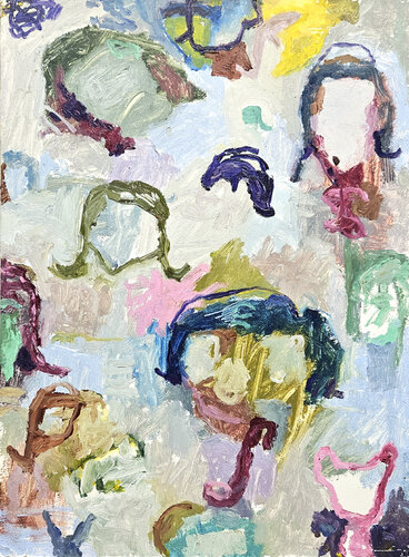 Hair Today Gone Mañana van Shelton Walsmith, Schilderij te koop op Singulart