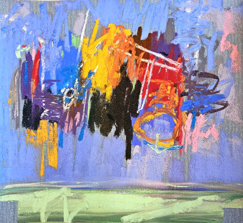 A cavalcade of Anger and Fear by Shelton Walsmith, Drawing for Sale on Singulart