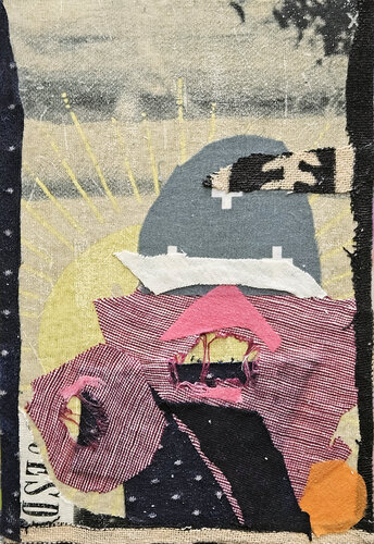 Tuesday Morning Collage von Shelton Walsmith, Werk auf Papier kaufen auf Singulart