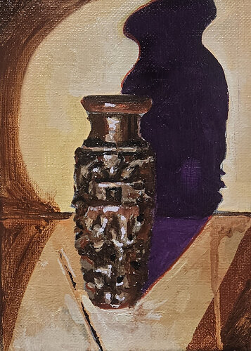 Menagerie Glass + Brass; Balinese von Shelton Walsmith, Malerei kaufen auf Singulart