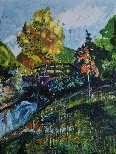 Maplewood Parkk van Shelton Walsmith, Schilderij te koop op Singulart