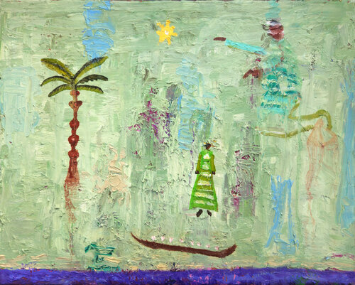 Spirits Rising from the Nile by Shelton Walsmith, Painting for Sale on Singulart