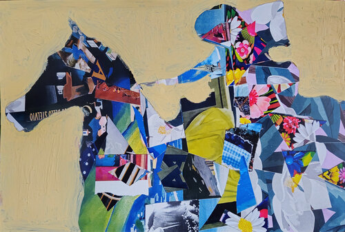 Memories of Mounting Redux by Shelton Walsmith, Work on Paper for Sale on Singulart