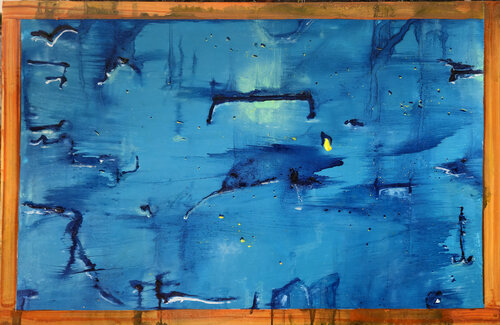 Botched Broadcast by Shelton Walsmith, Painting for Sale on Singulart