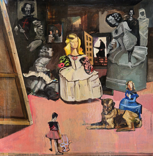 After Velasquez van Shelton Walsmith, Schilderij te koop op Singulart