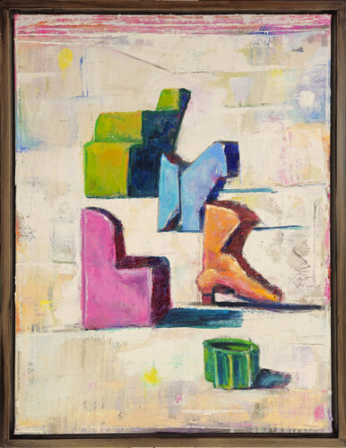 Lost Llama Land de Shelton Walsmith, Pintura a la venta en Singulart