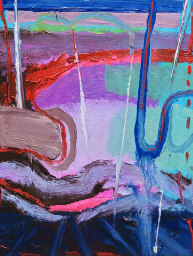 The Heat Goes On van Shelton Walsmith, Schilderij te koop op Singulart