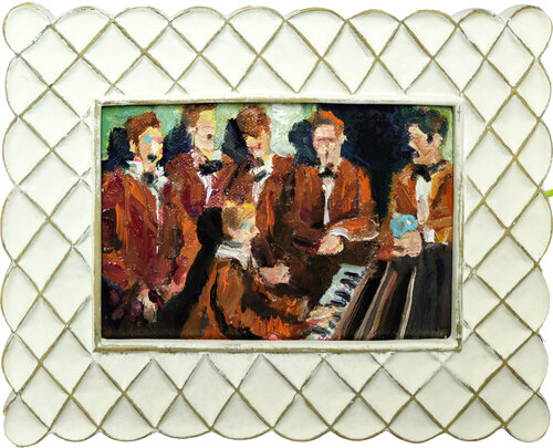 Let's sing some of the old songs von Shelton Walsmith, Malerei kaufen auf Singulart