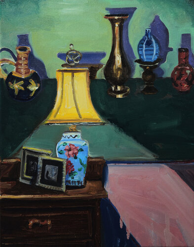 Bedroom Still Life von Shelton Walsmith, Malerei kaufen auf Singulart