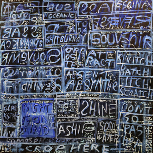 The opposite of a souvenir or daytime and reverso by Shelton Walsmith, Painting for Sale on Singulart