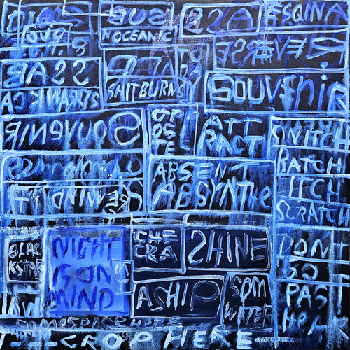 The opposite of a souvenir or daytime and reverso by Shelton Walsmith, Painting for Sale on Singulart