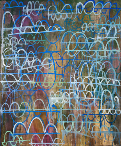 "Ancient Aqueducts Unite!" by Shelton Walsmith, Painting for Sale on Singulart